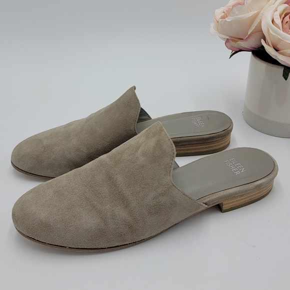 Eileen Fisher Suede Loafers
